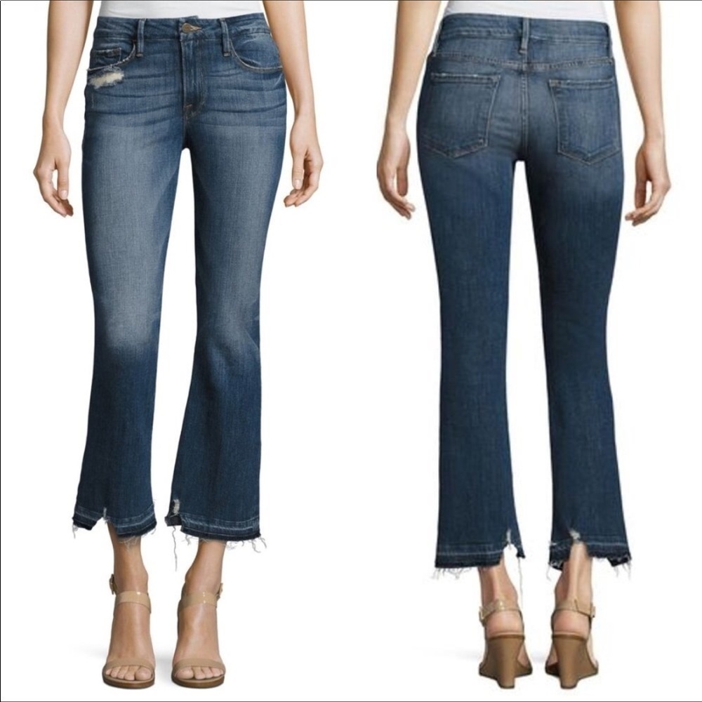 Frame Le Crop Mini Boot With Released Hem - image 1